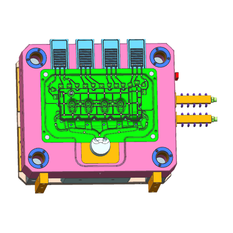 Aluminiumscylinderhovedform