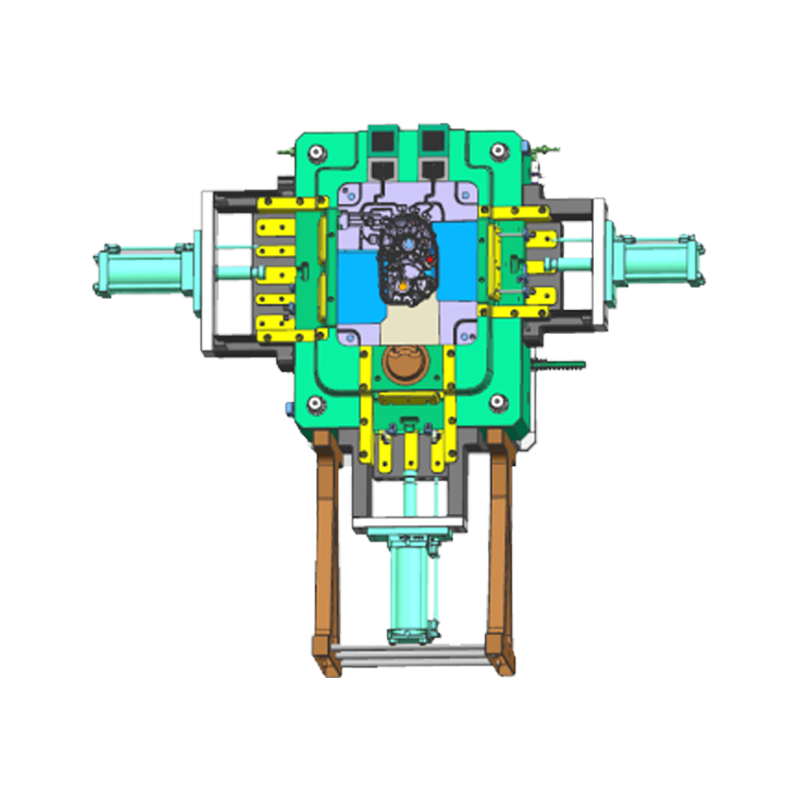 Aluminium serverer transmission bagboliger